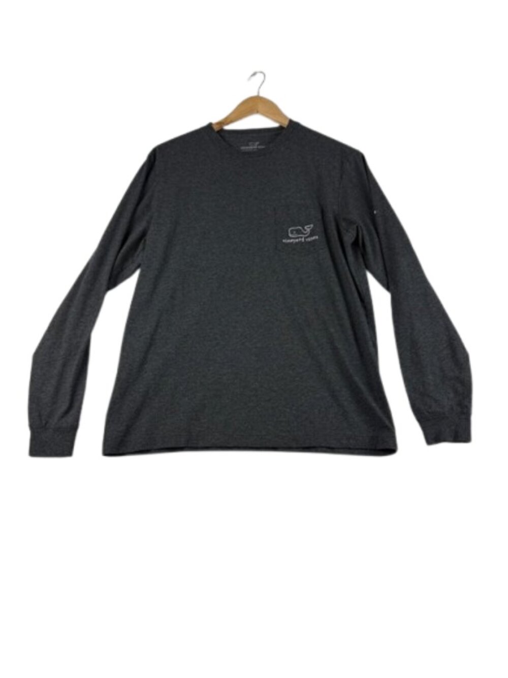 Vineyard Vines Men's Long Sleeve Shirt – Size S, Gray